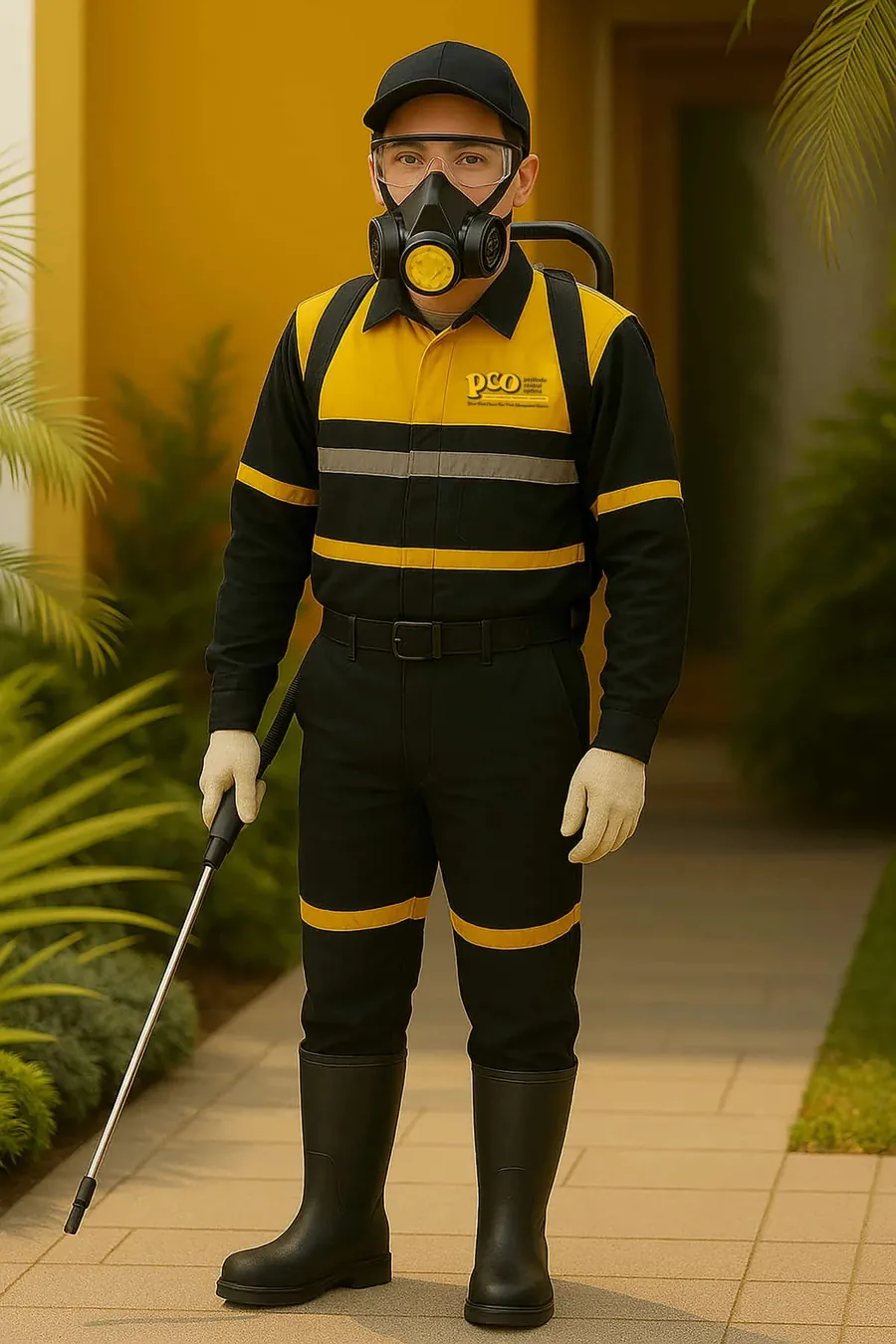 PCO KiT professional pest-control technician